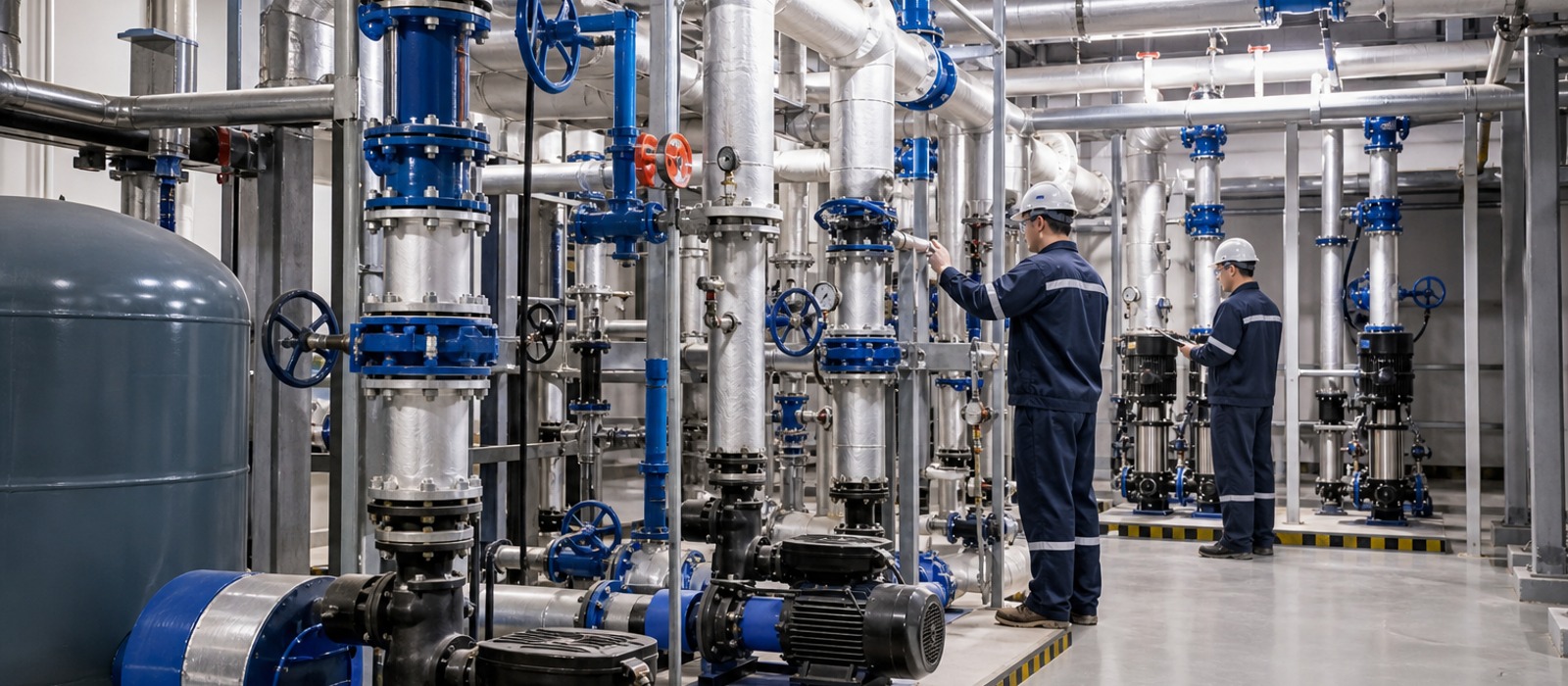 Plumbing works